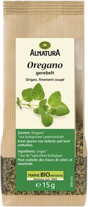 Oregano gerebelt