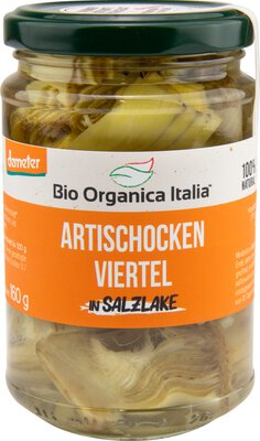 Artischocken Viertel in Salzlake