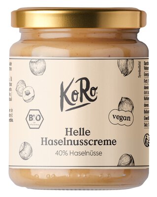 Helle Haselnusscreme