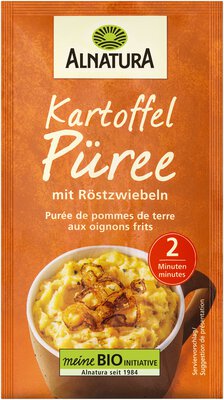 Kartoffelpüree mit Röstzwiebeln