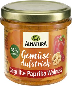 Gemüseaufstrich Gegrillte-Paprika-Walnuss