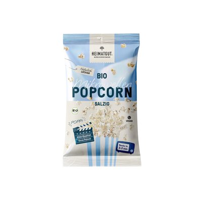 Mikrowellen-Popcorn Salzig