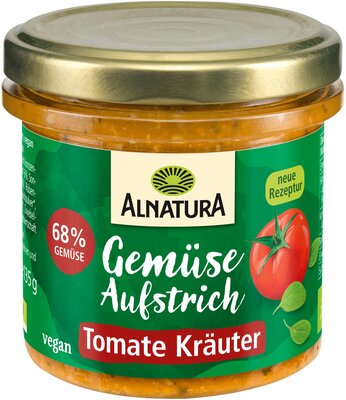 Gemüseaufstrich Tomate-Kräuter