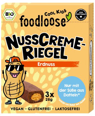 Nusscreme-Riegel Erdnuss