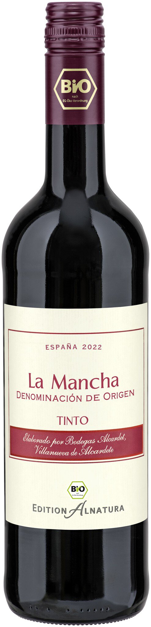 La Mancha Tinto (750 ml) Edition Bio-Qualität von Alnatura in