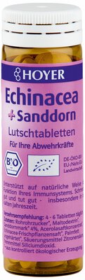 Echinacea + Sanddorn Lutschtabletten