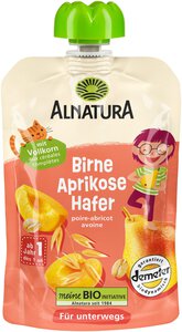 Quetschbeutel Birne-Aprikose-Hafer