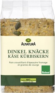 Dinkelknäcke Käse-Kürbiskern