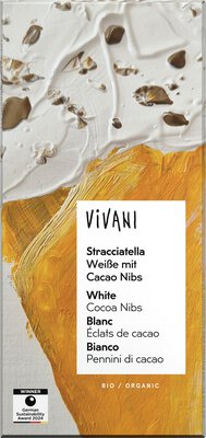 Stracciatella Weiße mit Cacao Nibs