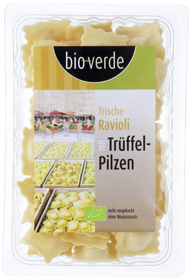 Frische Ravioli mit Trüffelpilzen
