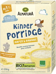 Kinder-Porridge Hafer-Banane