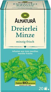 Tee Dreierlei Minze