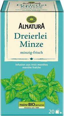 Tee Dreierlei Minze