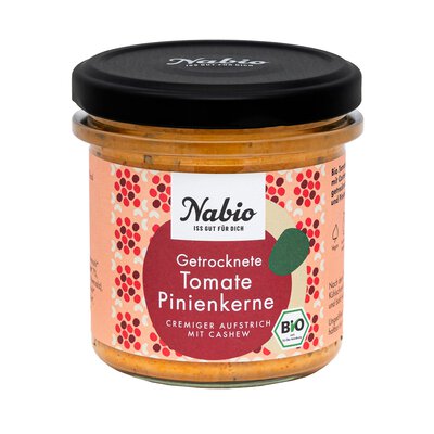 Getrocknete Tomate Pinienkerne Creme