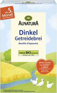 Dinkel Getreidebrei