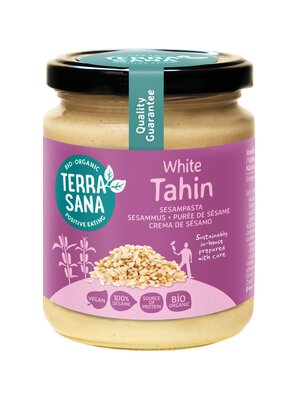 Weißes Tahin (Sesammus) ohne Salz 