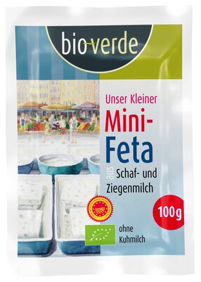 Mini-Feta, Schaf- und Ziegenmilch