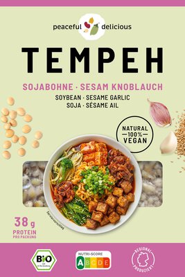 Tempeh Sesam-Knoblauch