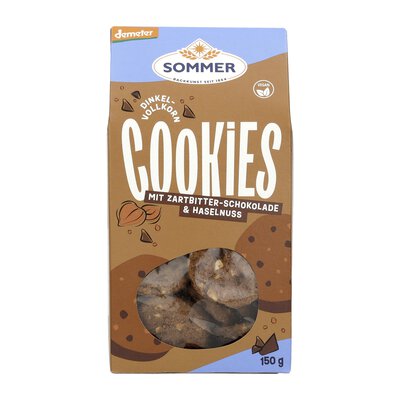 Dinkel Schoko-Cookies Vollkorn