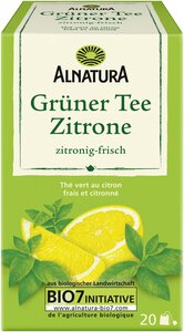 Grüner Tee Zitrone