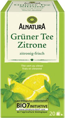 Grüner Tee Zitrone