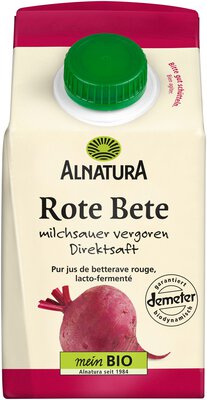 Rote Bete-Direktsaft milchsauer vergoren