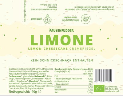 Limone Zitronenriegel 
