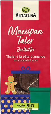 Marzipan-Taler Zartbitter