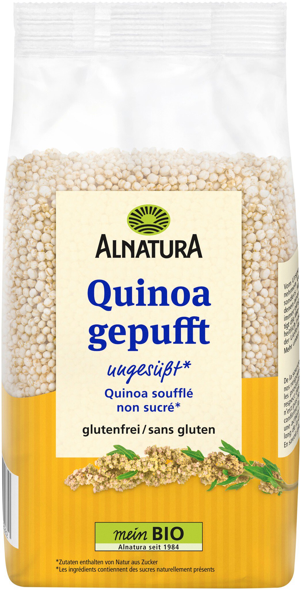 Quinoa gepufft (125 g) in Bio-Qualitt von Alnatura