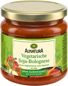 Vegetarische Soja-Bolognese