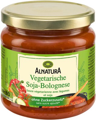 Vegetarische Soja-Bolognese