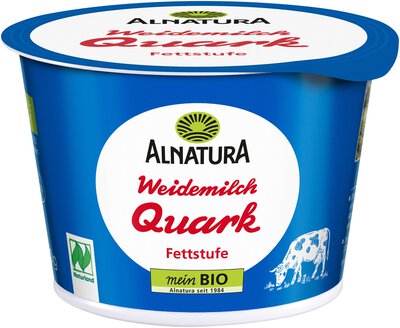 Weidemilch-Quark Fettstufe