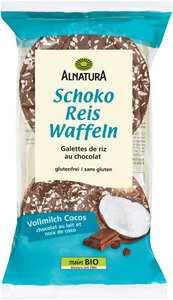 Schoko-Reiswaffeln Vollmilch-Cocos