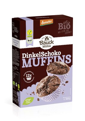 Dinkel Muffins Schoko 