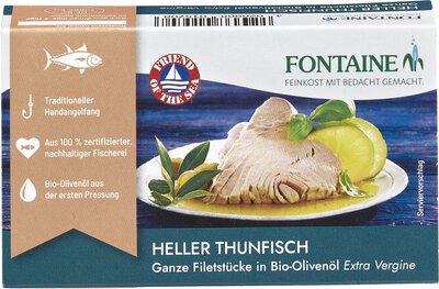 Heller Thunfisch in Olivenöl 