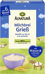 Milchbrei Grieß 