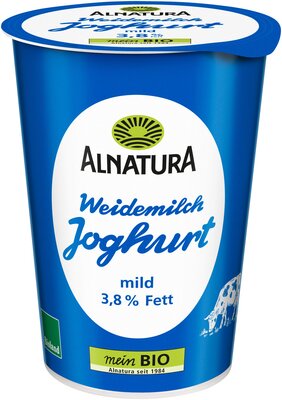 Weidemilch-Joghurt 3,8 % Fett 