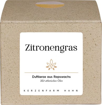 Duftkerze Keramik natur