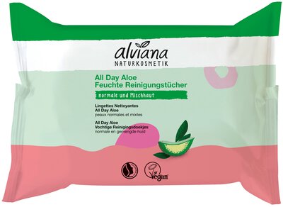 All Day Aloe Feuchte Reinigungstücher