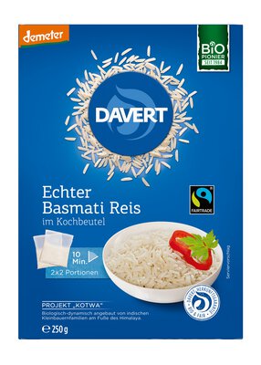 Basmati Reis Kochbeutel 