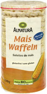 Maiswaffeln gesalzen