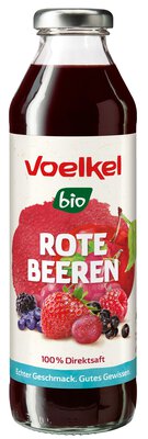 Rote Beeren kühlfrisch