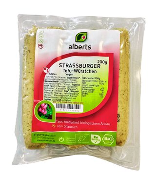 Tofu Würstchen Straßburger 