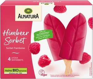 Himbeer-Sorbet (4 Stück)