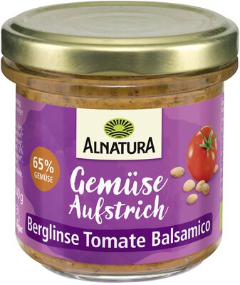Gemüseaufstrich Berglinse-Tomate-Balsamico 