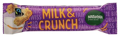 Schokoriegel Milk & Crunch