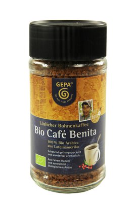 Café Benita, löslicher Bohnenkaffee