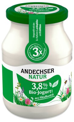 Jogurt Natur mild, 3,8%