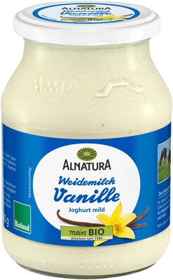 Vanillejoghurt aus Weidemilch