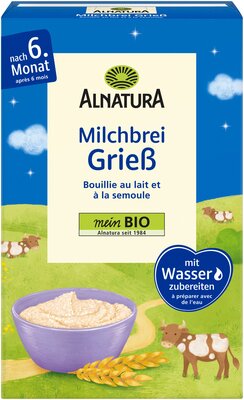 Milchbrei Grieß 